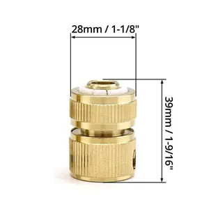 High pressure car washer adapter, 4-Way quick connector, fast coupling joints, garden irrigation accessories 8 Main Sales Adapter High pressure hose - №4