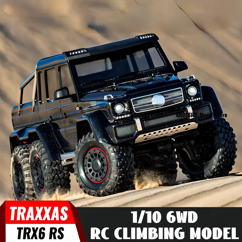 

TRAXXAS RC Car 1/10 TRX6 G63 Model Big G 6x6 Six-wheel Drive Electric Remote Control Off-road Climbing Model 88096-4 Gift