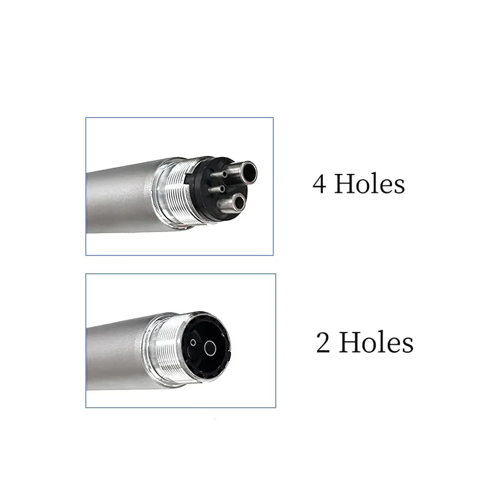 Dental High Speed Handpiece LED E-generator standardowy przycisk z głowicą turbinową do powietrza 3 rozpylające wodę 2/4 otwory