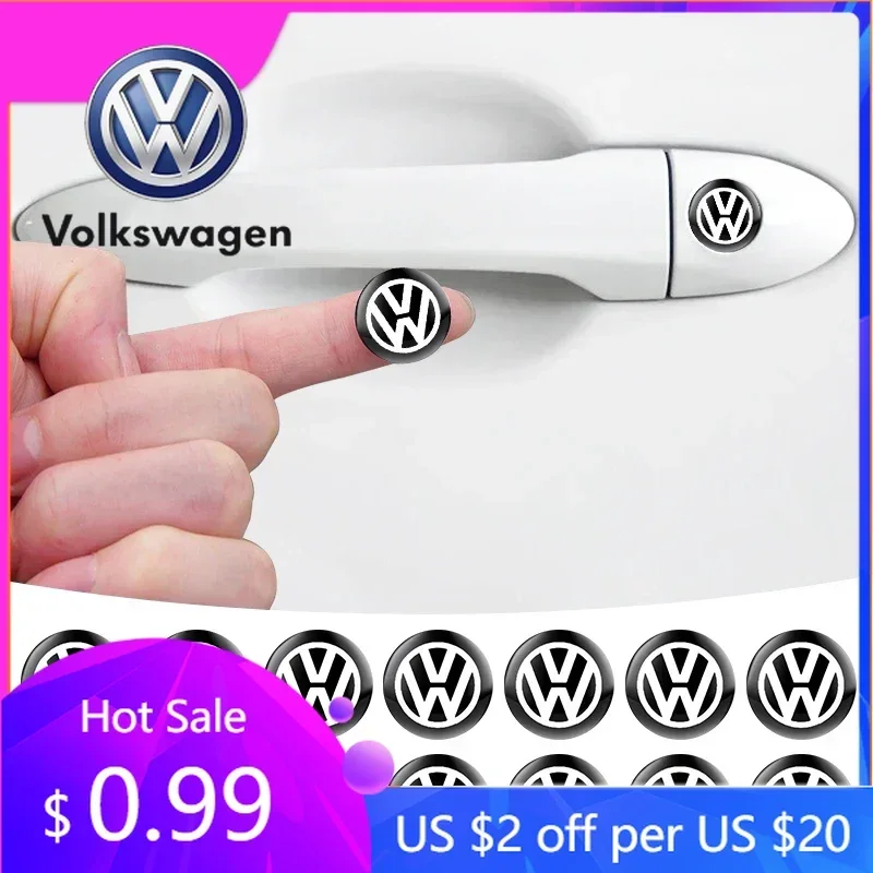 

For VW Volkswagen Jetta MK5 Golf 2/5/10pcs Car Door Lock Keyhole Stickers Anti-blocking For Volkswagen GOLF 5 Tiguan Polo Golf 6