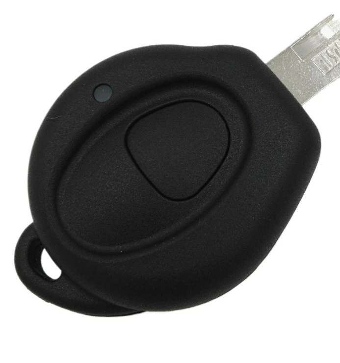 1 One Big Button Replacement Remote Case Fob Cover Car Key Blank For Peugeot 106 206  Shell