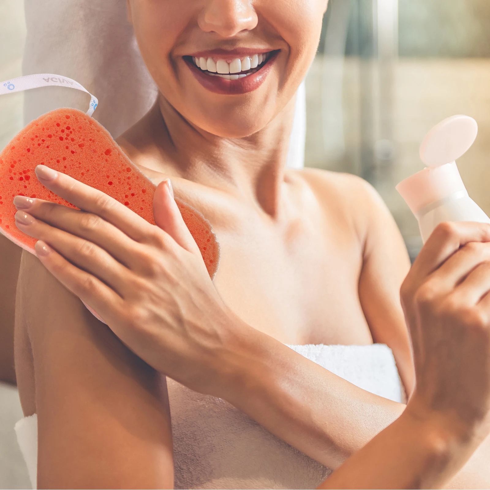 

8pcs Bath Sponge Shower Scrubber Body Exfoliator Soft Foam Household Kids Baby Loofah Cleaning Tool Durability Long Lasting