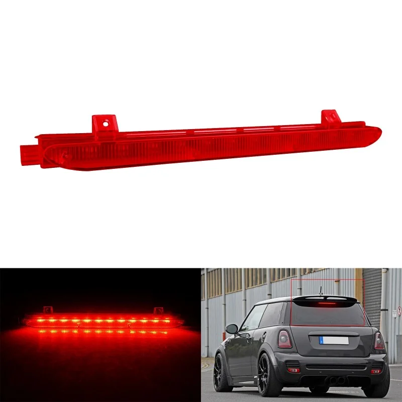 

LED Third 3rd High Mount Brake Stop Light For Mini Cooper R56 2006-13 R60 10-2016 Third High Level Brake Stop Light 63212753779