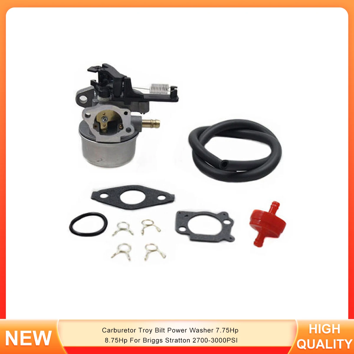 

Carburetor Troy Bilt Power Washer 7.75Hp 8.75Hp For Briggs Stratton 2700-3000PSI