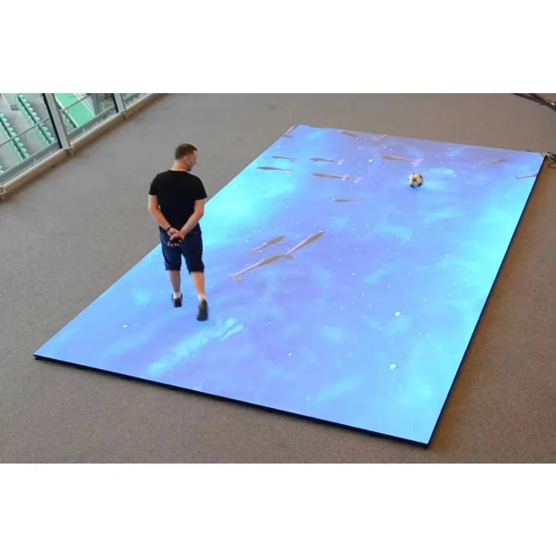Dance Floor Led Panel 3D Interactive Digital signal Stage Video Wall P6.25 Dance Floor Led  for Club Party Fashion Show