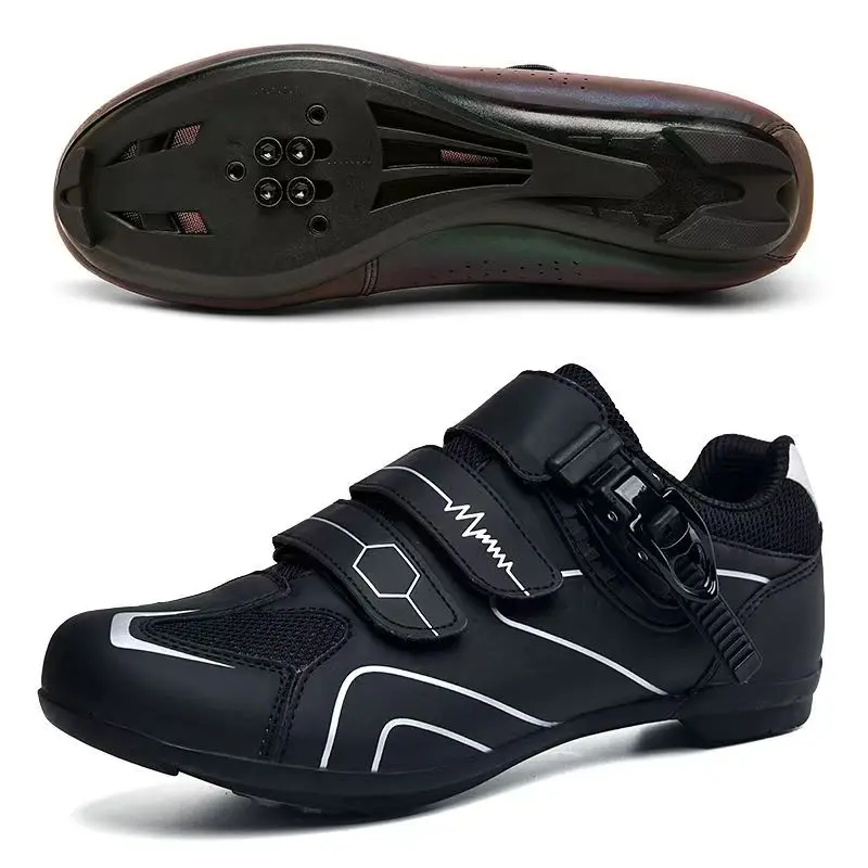 Road Cycling Shoes SPD, Lightweight And Wear-Resistant,Suitable For Daily Commuting Mountain Off-Road MTB Unisex Outdoor Shoes