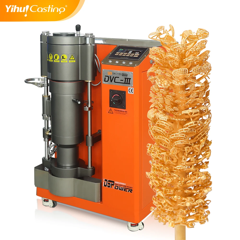 DVC-III Fully automatic casting machine gold filigree craft casting machine Jewelry factory