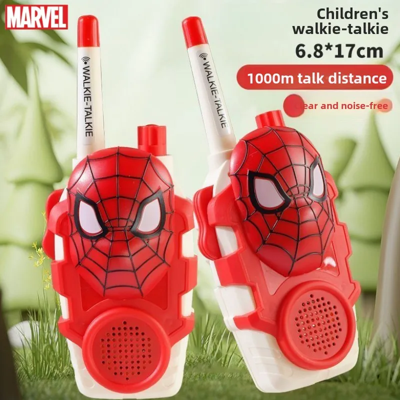 The Avengers Iron Man Spiderman Anime movies creative children's outdoor parent-child interactive wireless walkie-talkie toy