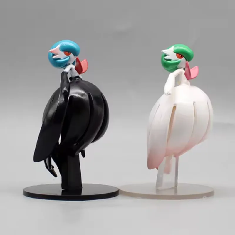 PokéMon Mega Gardevoir und Shiny Gardevoir Actionfiguren Sammlerstück PVC-Modell Desktop-Dekoration für Anime- und Spiele-Fans