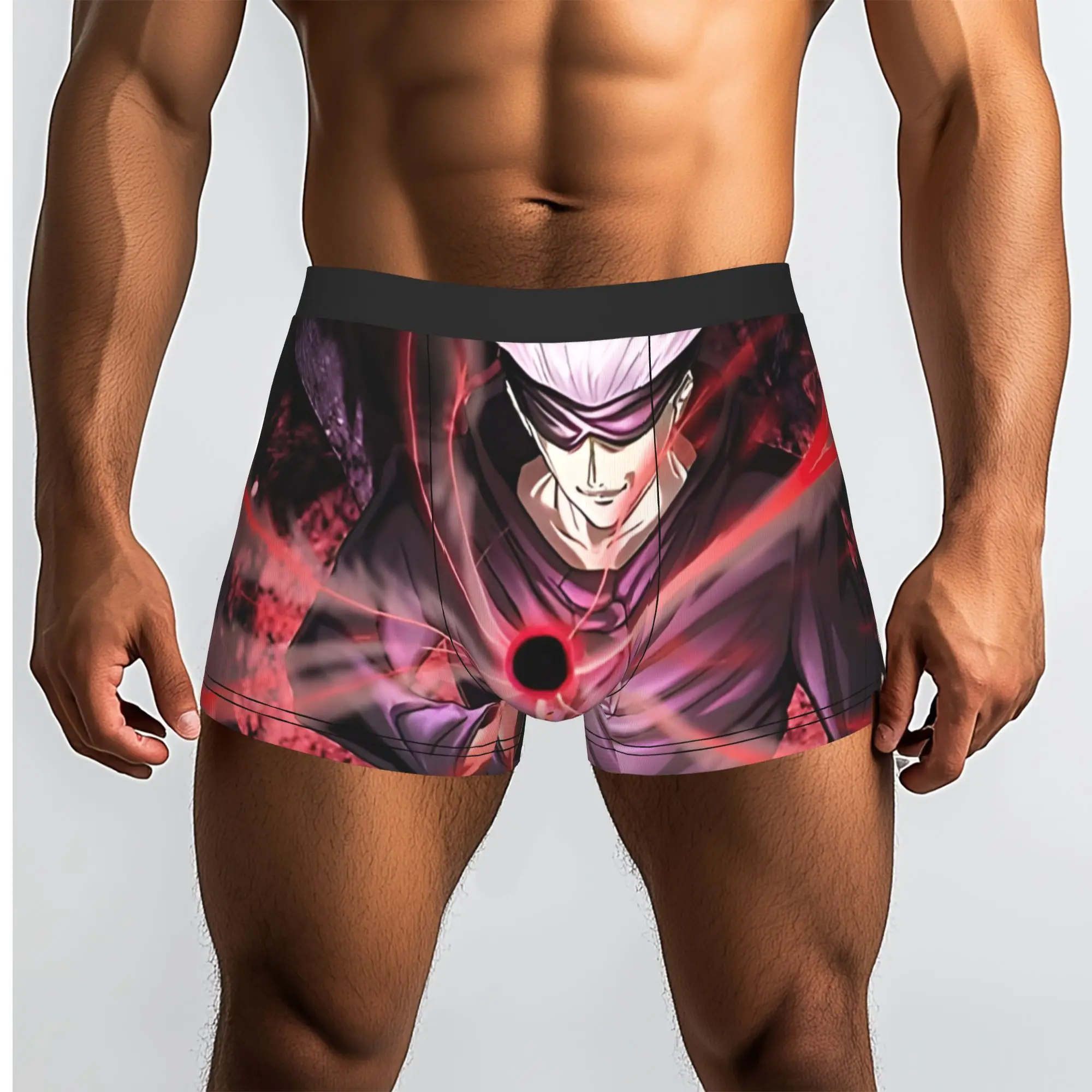 Iconic Style Bandai Jujutsu Kaisen Underpants Homme Panties Male Underwear Print Shorts Boxer Briefs