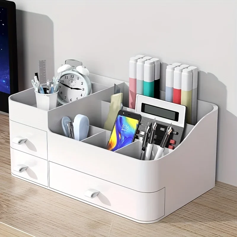 Desktop Finishing Storage Box Cosmetic Storage Box Office Supplies Tool Storage Drawer Bathroom Storage Rack Desktop Finishing