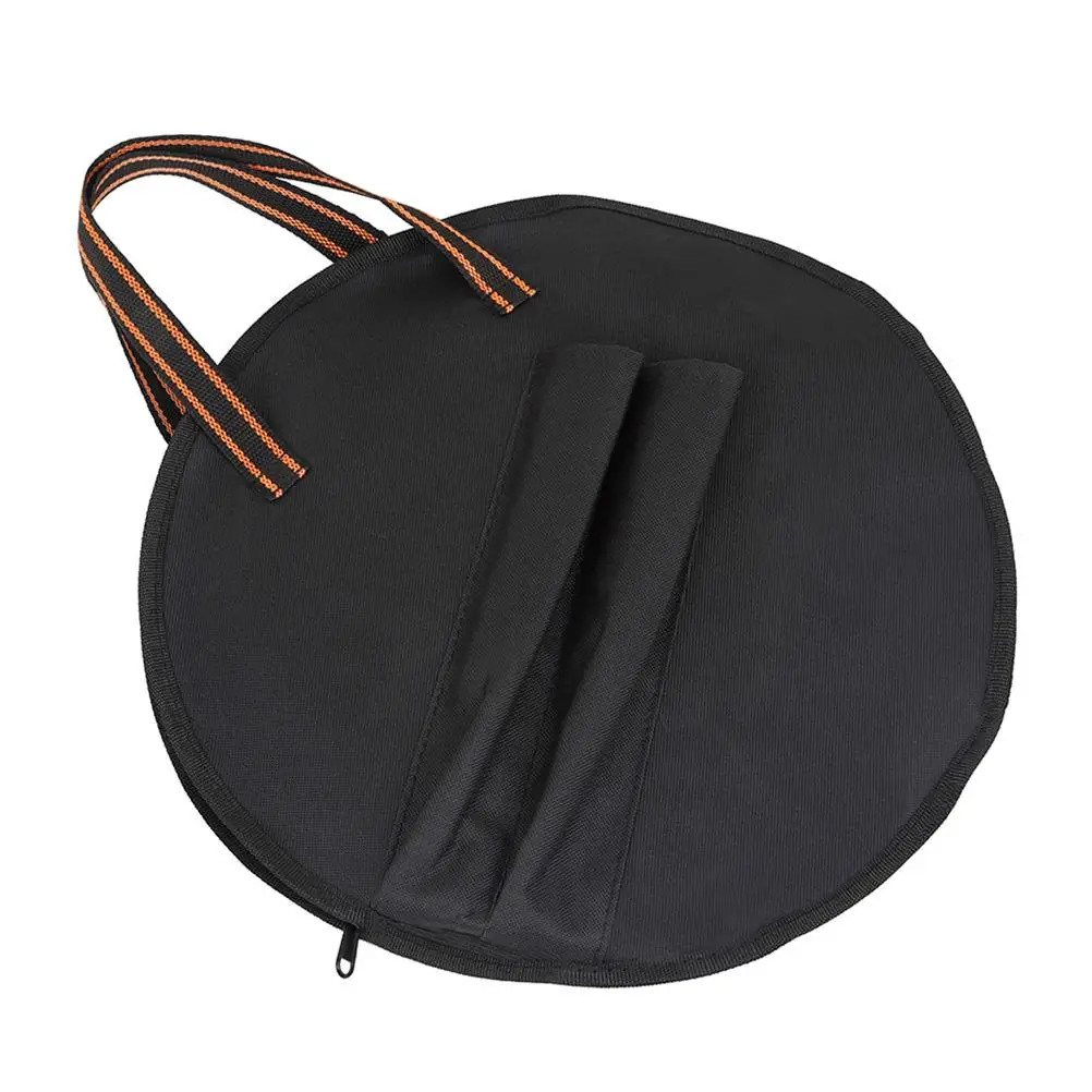 

Dumb Drum Storage Bag Oxford Cloth Durable Protective Case for Adults Practice Gig Snare Carrying Bag Drumstick Pocket