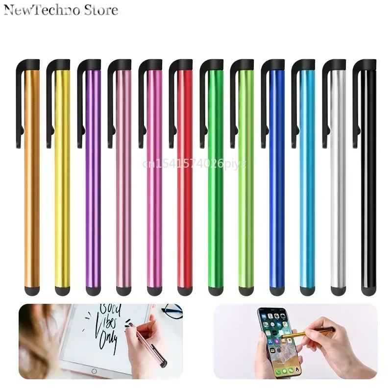 1pc Touchscreen-Stift für iPad iPhone Samsung Capactive Touch Pen Bleistift mit Stift clip für Smartphone-Tablet
