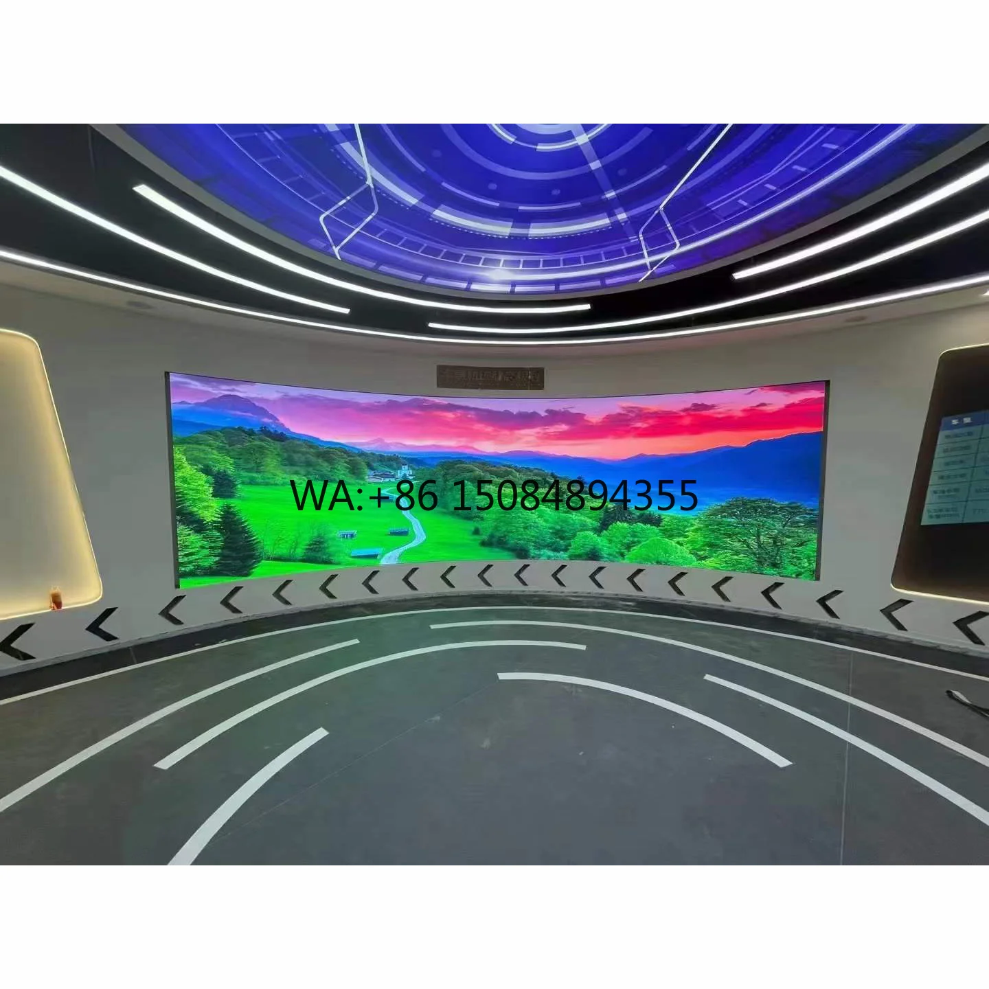

Chipstar Custom 3D RGB Programmable Indoor P2 Digital Sign Advertising TV Flexible Video Wall Full Color LED Screen Panels 800
