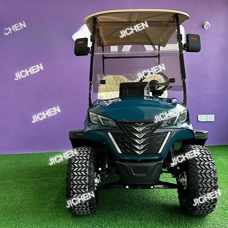 รถกอล์ฟไฟฟ้า 2 ที่นั่ง ยี่ห้อ HG Brand Design สำหรับเที่ยวชมสถานที่/คลับ/ล่าสัตว์  48/72V พร้อมใบรับรอง CE