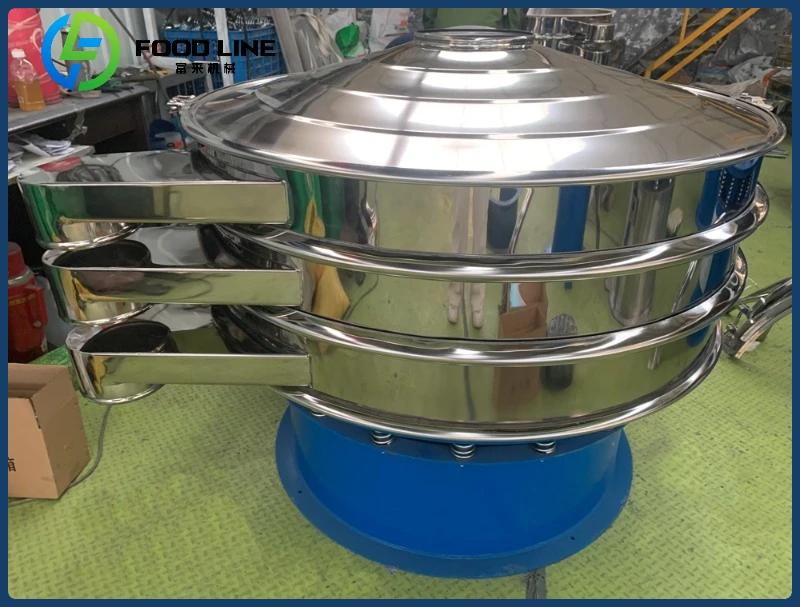 Industry Circular Vibrating Screen Powder Particles Sieve Sifter Machine Customized