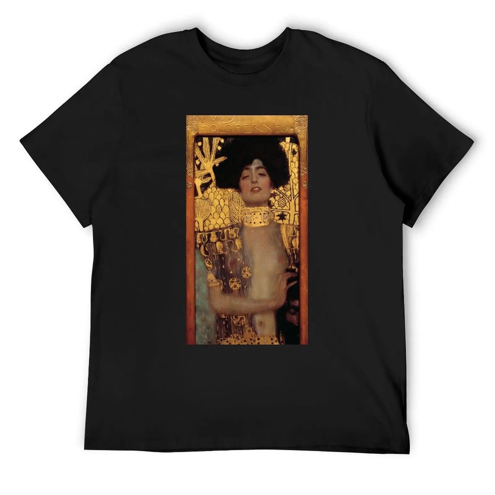 

Gustav Klimt: Judith and the Head of Holofernes, 1901 T-Shirt funny gifts valentines boutique clothes mens t shirt