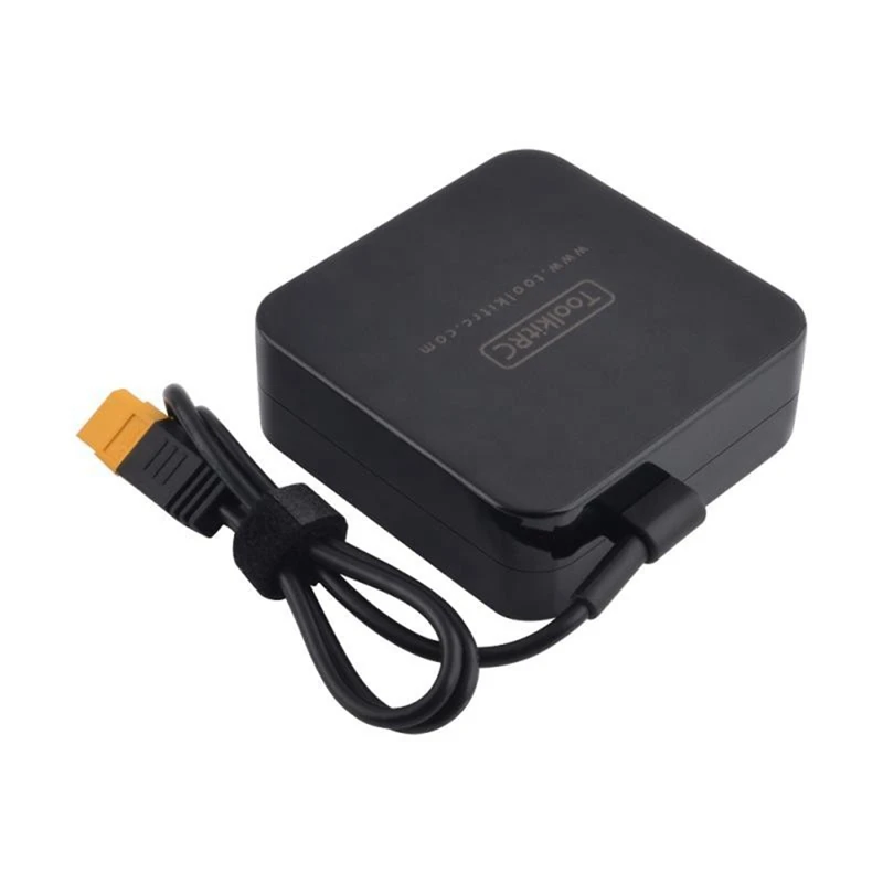 Toolkitrc ADP100 แหล่งจ่ายไฟอะแดปเตอร์ 100W 20V Drone Power Adapter พร้อมปลั๊ก XT60 สําหรับ FPV Drone RC แบตเตอรี่ Charger EU Plug