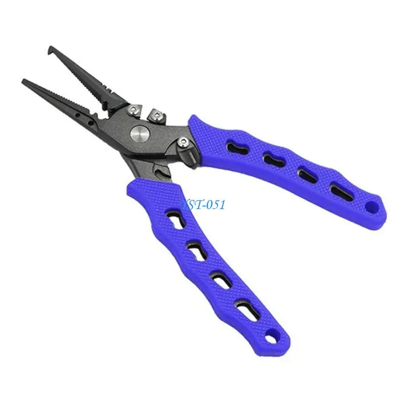 

E15A Compact Fishing Plier Fisherman Plier Stainless Fishing Tool Corrosion Resistant