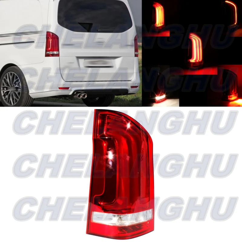 

For Benz W447 Vito V200 V220 V250 2014 2015 2016 2017 2018 2019 Left Side Tail Light Rear Lamp With Bulbs A4478200564