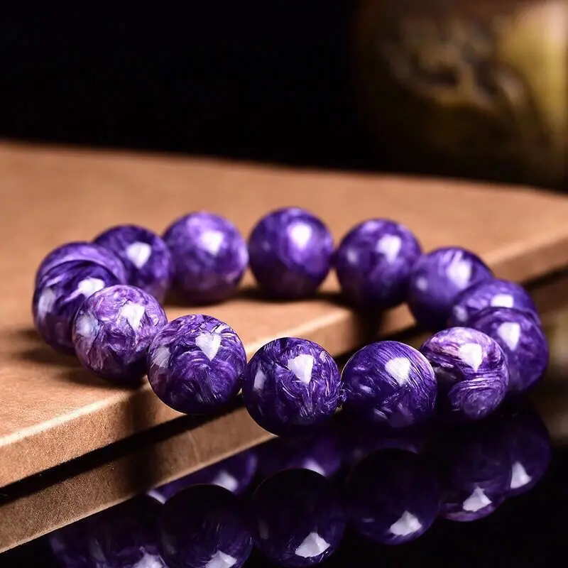 

Women'S Stone Single Circle Purple Natural Bracelet
