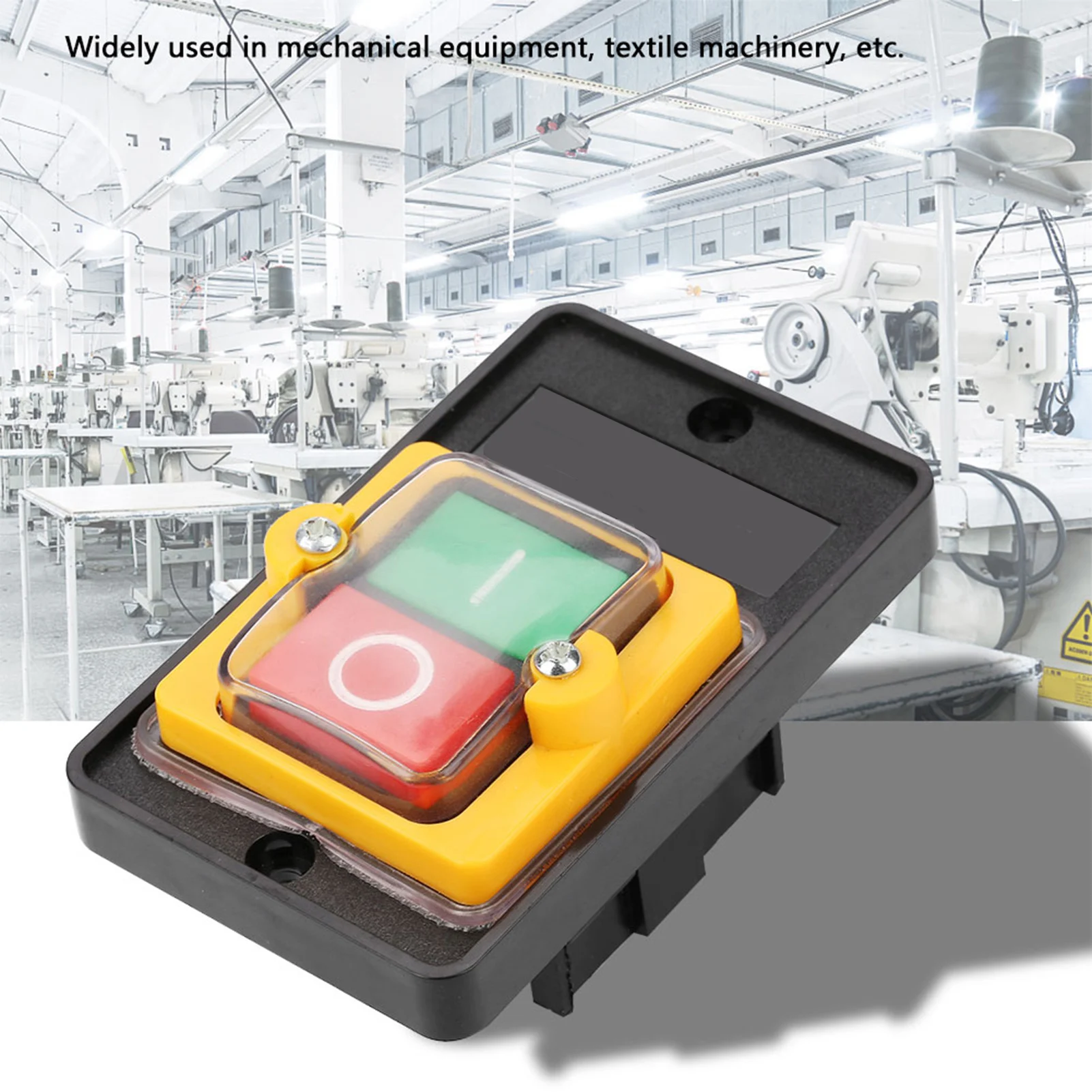 AC220V/380V 10A Waterproof ON/OFF Pushbutton  Push Button Pushbutton Pushbutton  Waterproof