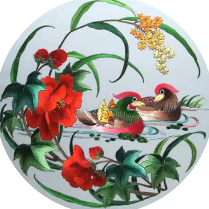 100% silk thread  Embroidery kit / Suzhou Classical Embroidery Chinese traditional art of embroidery/Cross Stitch Kits / embroid