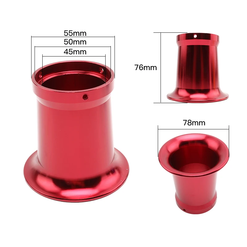 

Motorcycle 50mm Carburetor Air Filter Cup Aluminum Accessories For Keihin KOSO OKO Interface Enduro Dirt Bike Motocross ATV