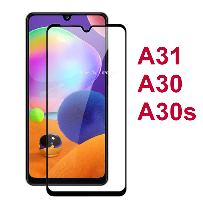 9H Tempered Glass For Samsung Galaxy A30 A30S A31 Screen Protector on the for Samsung Galaxi A31 A 31 30 s Protective Glass Film