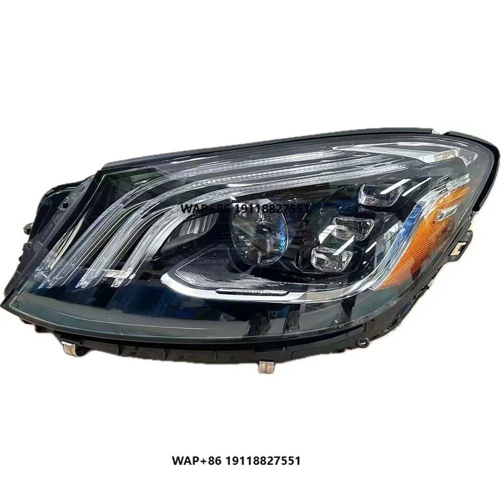 

Car Light Headlight for S-Class W222 S506 S63 S65LED Headlight US Version 2018-2021 Semi Assembly Headlight