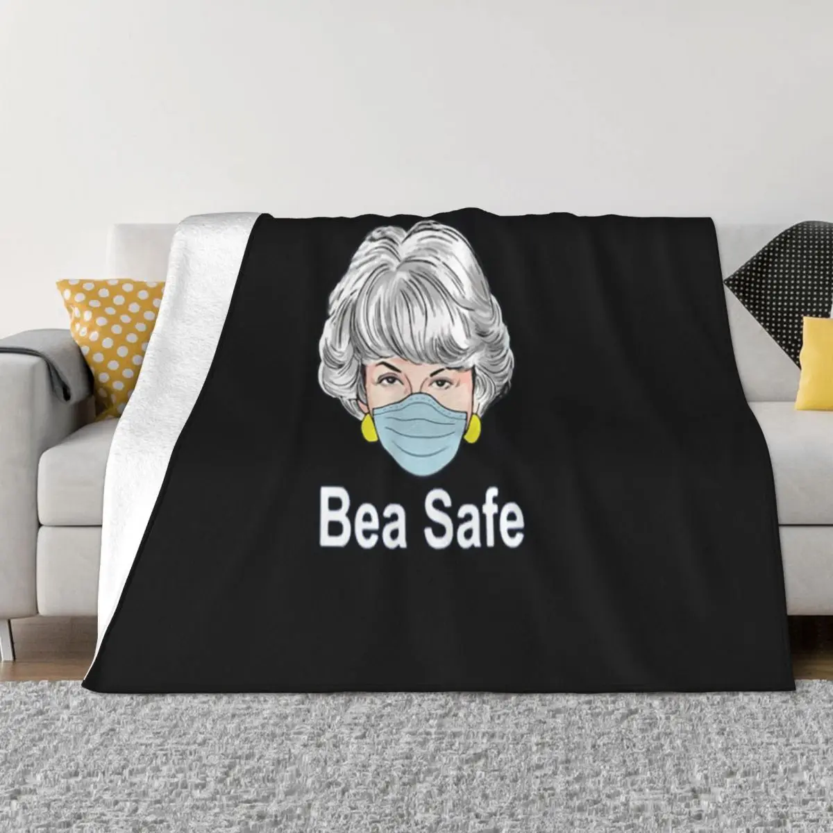 Top Bea Safe Golden Girls Children Surprise Fresh Design Family Slim Fit Splicing Oversize Style Natural Throw Blanket