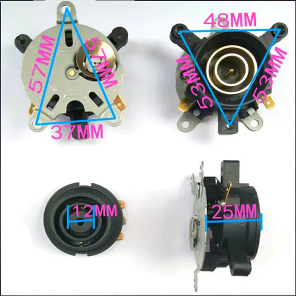 1x Plastic Electric Kettle Accessories Base Thermostat Temperature Switch Connector Replacement Socket
