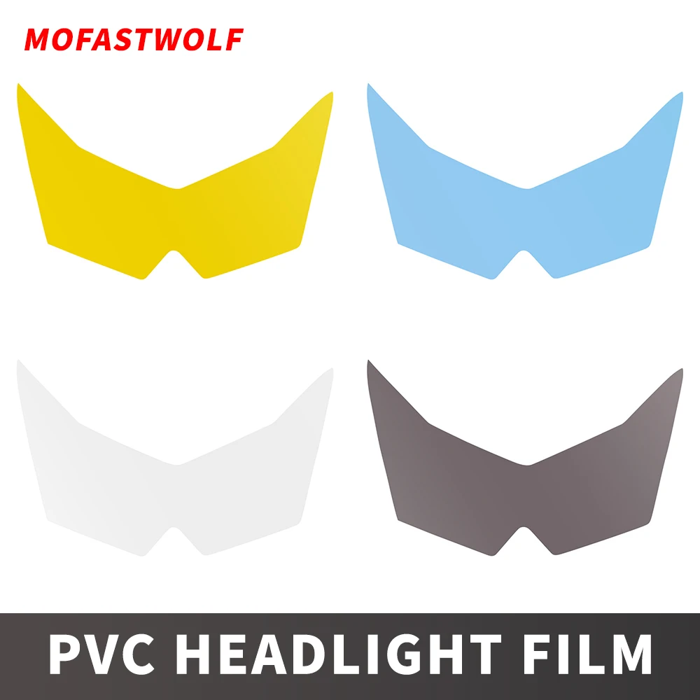 Multi Colored Motorcycle Headlight Film Sticker Clear Protective Film Fit for Kawasaki Z750 2007-14 Z750R 2011-13 Z1000 2007-09