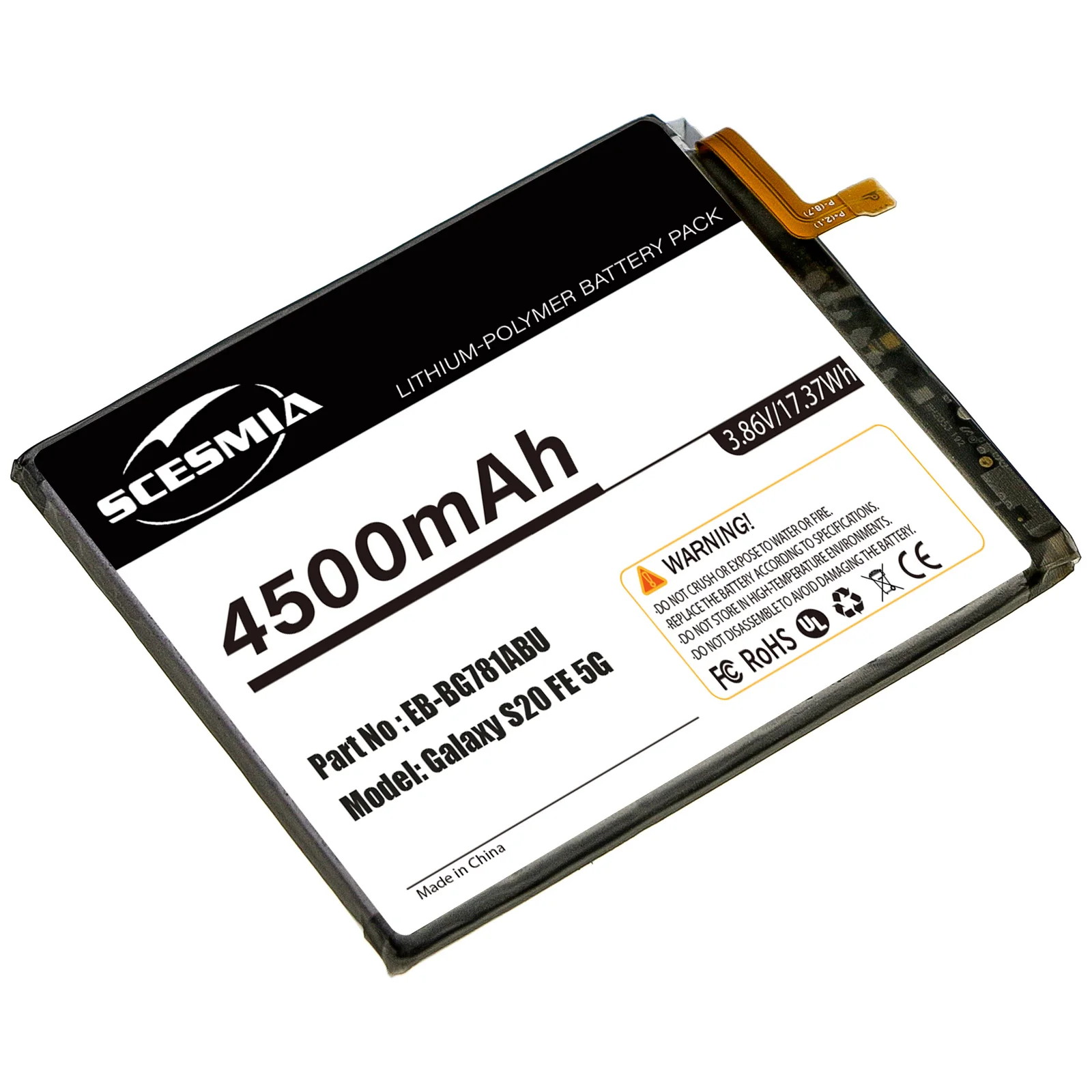 EB-BG781ABY 4500mAh Replacement Battery For Samsung Galaxy S20 FE 5G SM-G781 A52 SM-A526/DS Batteries Tools