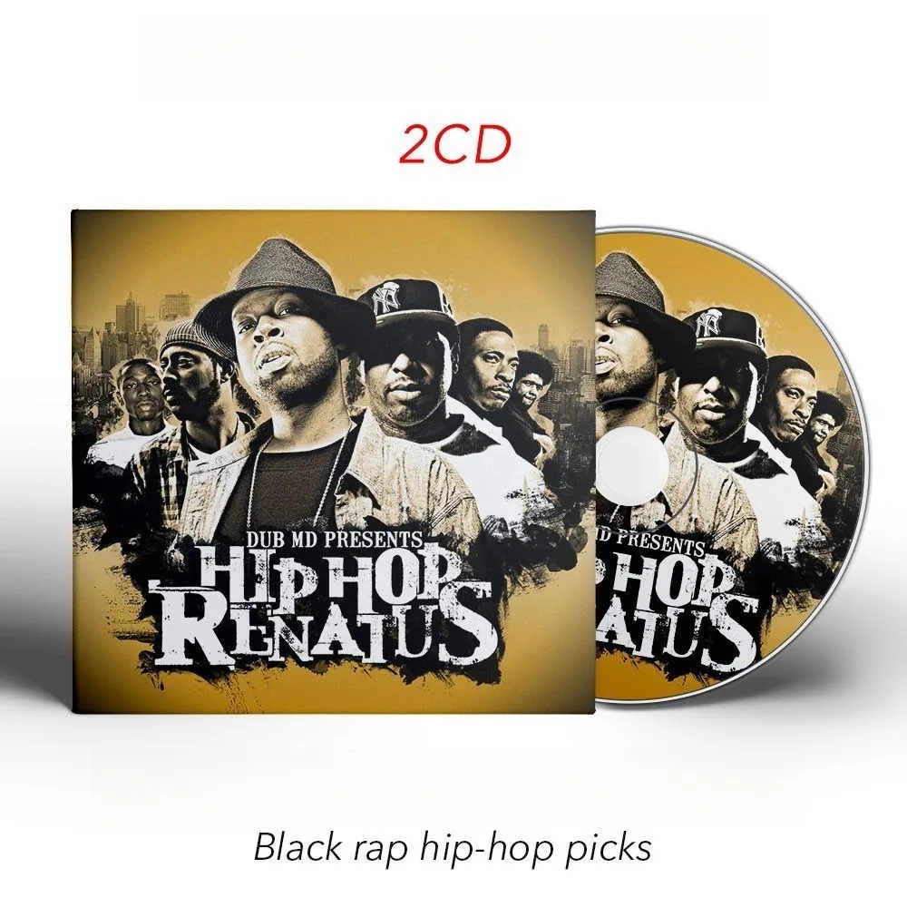 

Black Hip-Hop Classic CD | Heavy Bass & Beat Bangers | Car Music Essential | High-Fidelity Driving Soundtrack Disc