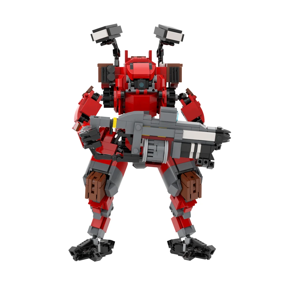 MOC Gioco Titanfallsed Classe Vanguard Titan MOB-1316 Titan Mecha Robot Building Blocks Macchinari FS-1041 Giocattoli Per Il Regalo Dei Bambini