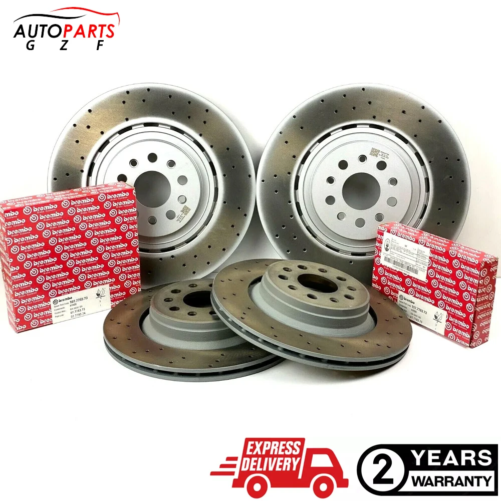 For Maserati Levante S Front & Rear Brake Pads & Rotors