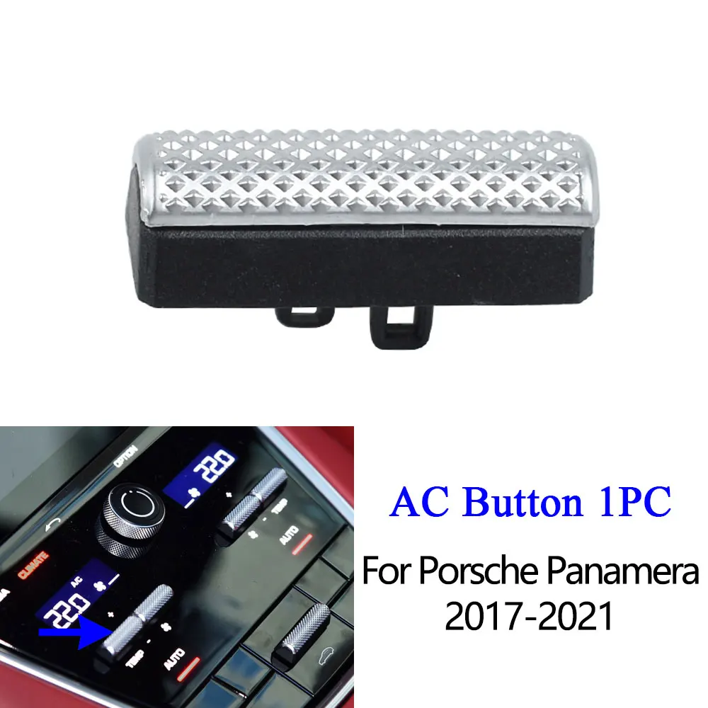 Para Porsche Cayenne Panamera 2018-2020 2022 2024 consola de coche aire acondicionado AC Control de temperatura botón interruptor reemplazo