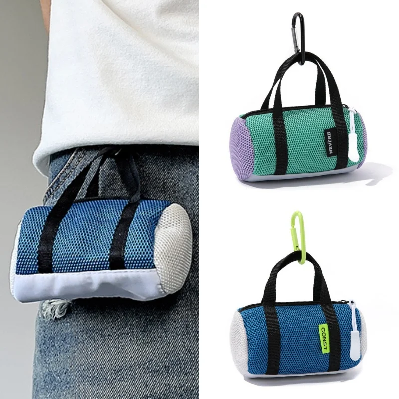 Multi-Functional Detachable Wallets Pouch Portable Coin Purse Sports Outdoor Travel Earphone Bag Keychain Trendy Pants Pendant