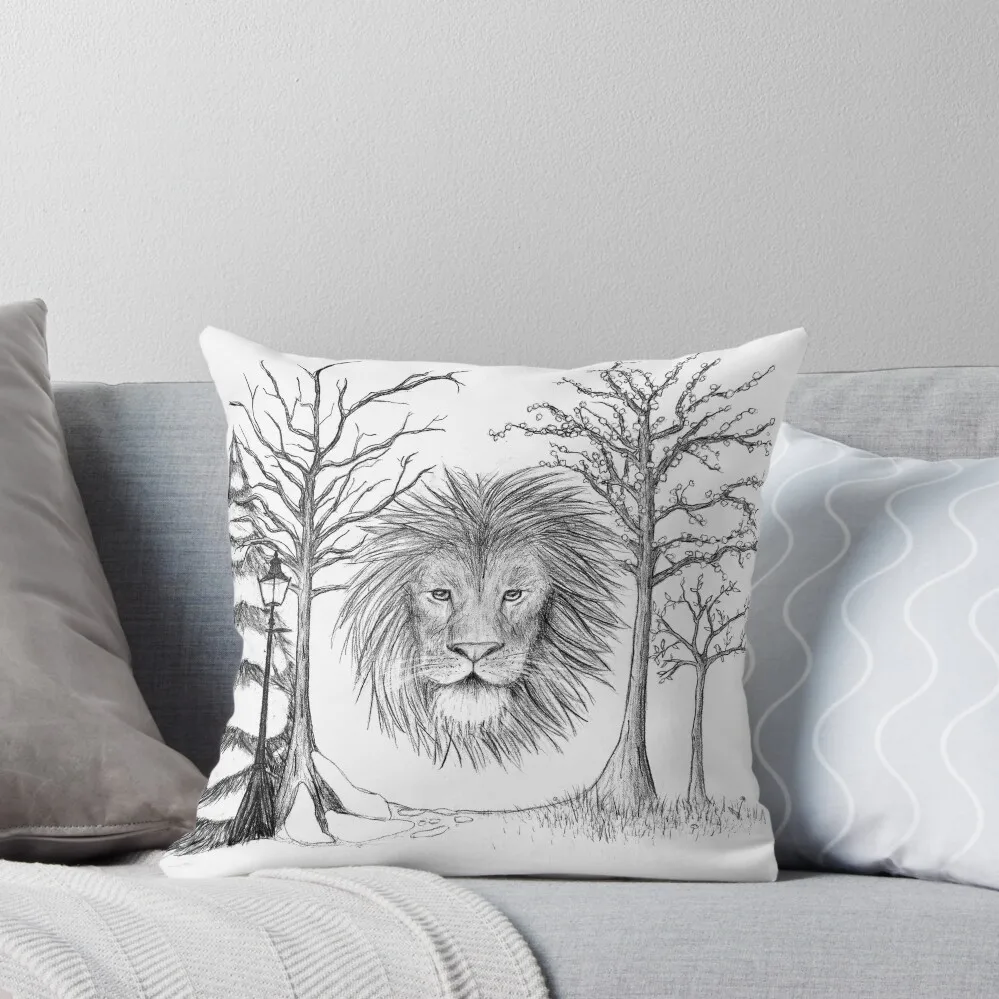 Aslan’s Return Throw Pillow Decorative Cushions Cushions Home Decor Ornamental Pillow Decorative Pillow Covers For Sofa