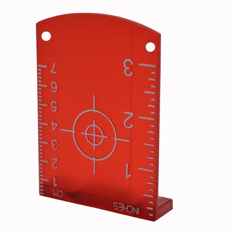 High-Quality Magnetic Laser Target Board Or Plate No Burr for Red Green Laser Lines - Precision Marking Tool