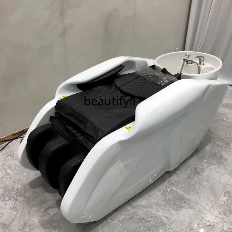 

smt03 Автоматический интеллектуальный электрический массажный шампунь-кровать для парикмахерской, парикмахерской, лежа, полностью промывочная кровать