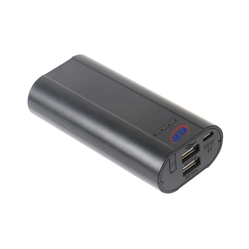 DIY 18650 Powered Box Smart Li-ion Lithium Charger Powerbank For MobilePhone No Including Battery With 5V 2A Output
