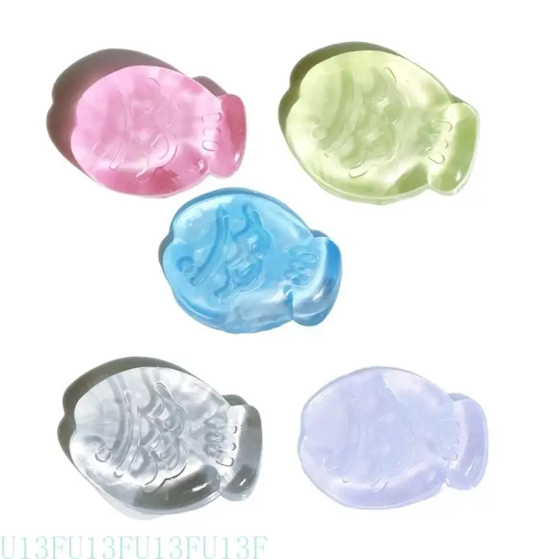 U13f Adorkable Squeeze Spielzeug Neuheit Knebel weiche Squeeze glitzernd Taiyaki für Kinder Angst reduzieren lustige milde