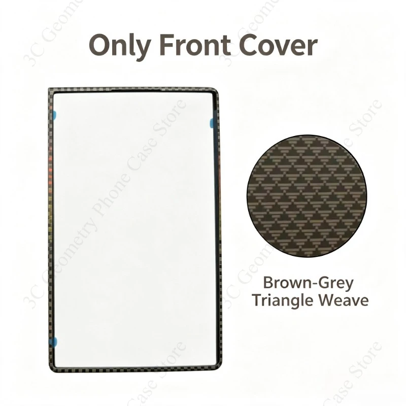 600D Kevlar Carbon Aramid Grain Pattern PC Front Bezel Guard for Samsung Galaxy Z Fold 8 Ultra 8 Tough Shell Protection Cover