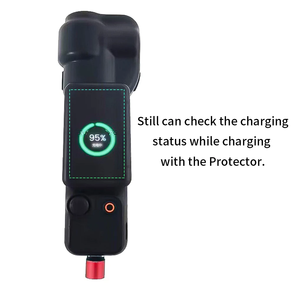 حافظة بلاستيكية لـ DJI Osmo Pocket 3 غطاء حماية كاميرا Gimbal المحمولة لملحقات DJI OSMO Pocket 3