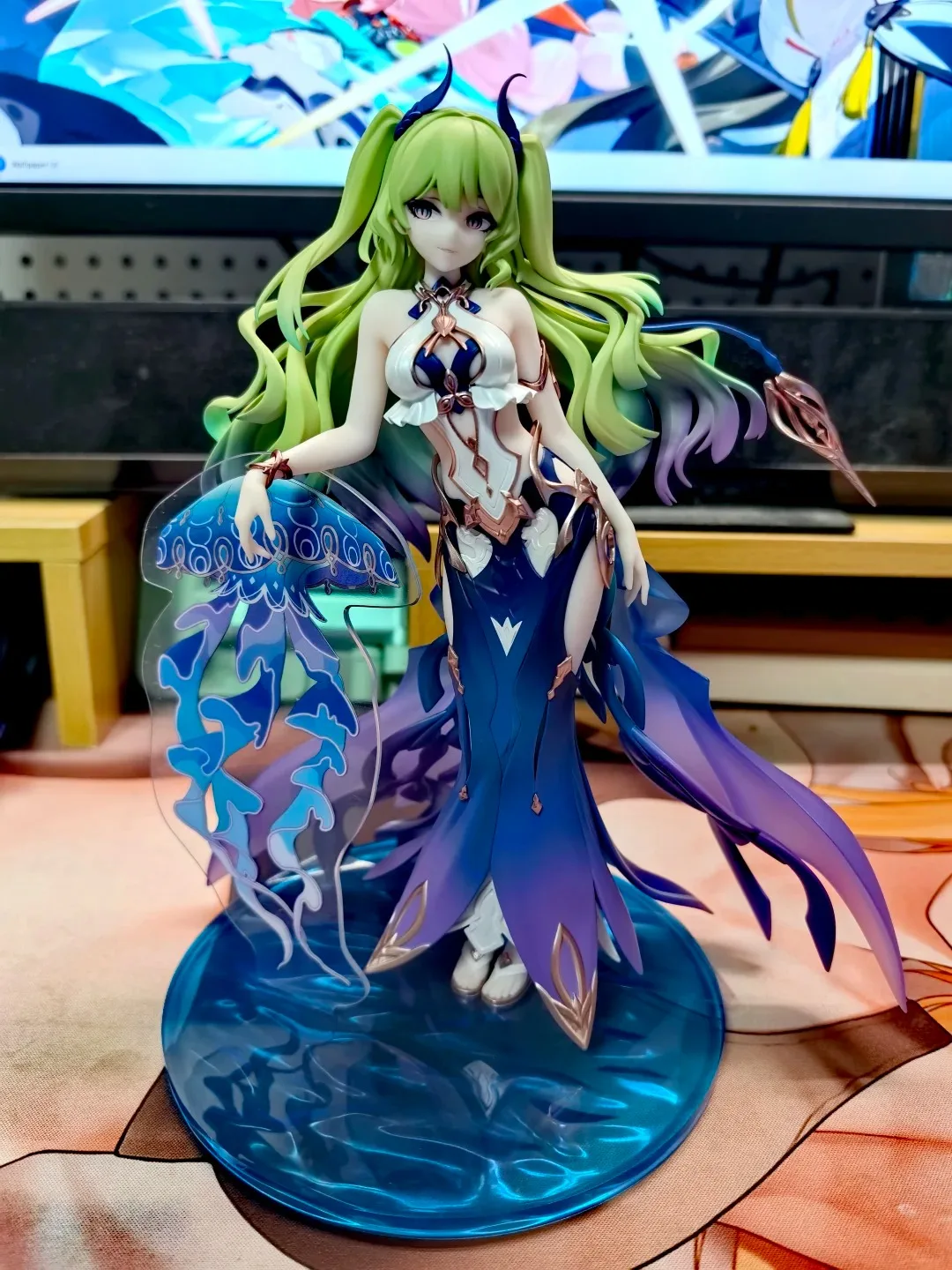 

MiHoYo Mobius 1/8 Scale Complete Figure Honkai Impact 3rd Azure Daughter Ver Collectible Anime Statue For Fans Desktop Decor