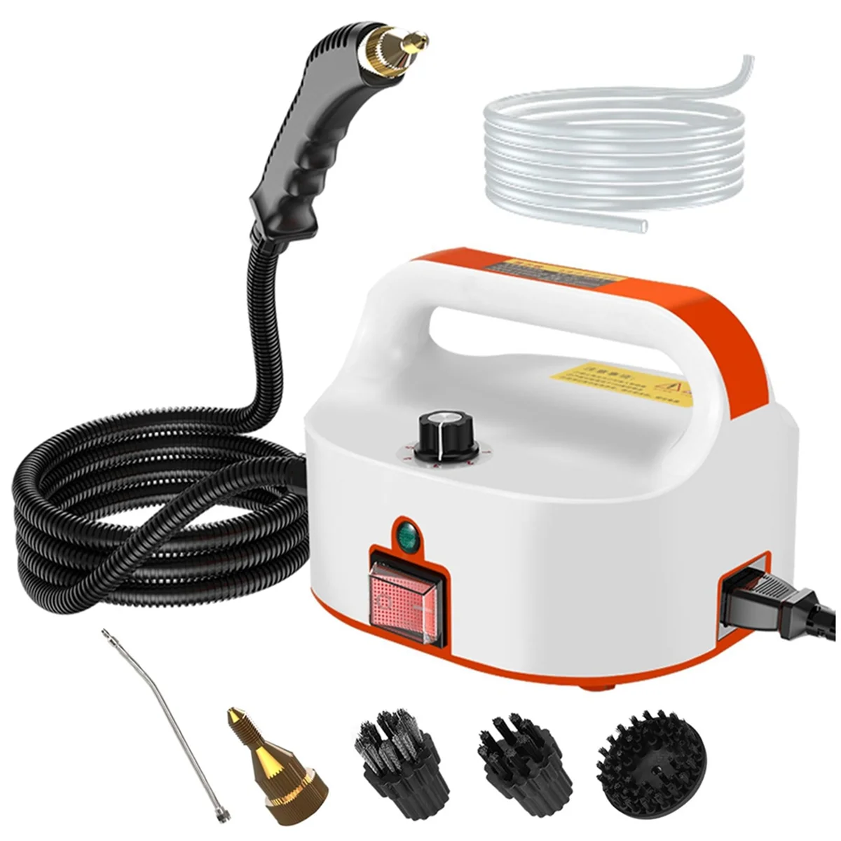 

2500W Portable Steam Cleaner High Temperature Steamer for Cleaning Furniture, Kitchen, Bathroom, Grout and Tile EU Plug