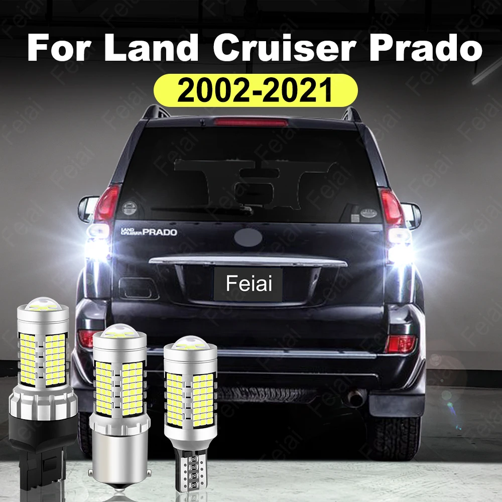 LED Reverse Light For Toyota Land Cruiser Prado 120 150 2002-2008 2009 2010 2011 2012 2013 2014 2015 2016-2021 Reversing Bulbs