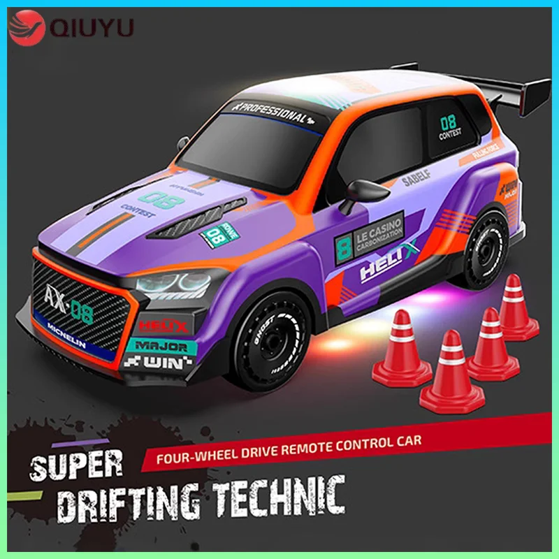 

High-Speed 1:16 Scale Remote Control Car Electric Four-Wheel Drive Drifting Off-Road Vehicle 2.4g Frequency For Toy & Hobbies